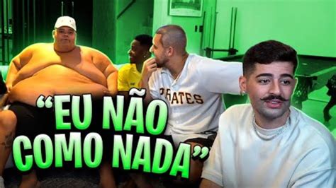 Ruyter Perguntou Para O GordÃo Da Xj6 O Que Ele Come No AlmoÇo Youtube