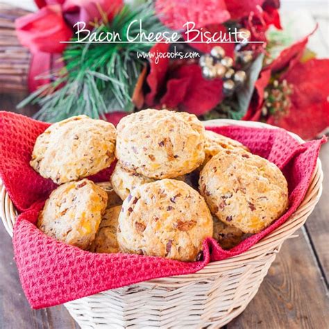 Bacon Cheddar Biscuits Jo Cooks