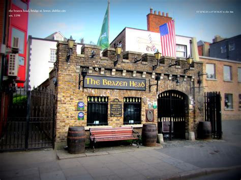 The Brazen Head Pub, Bridge Street Lower. Dublin City 1198 (license ...