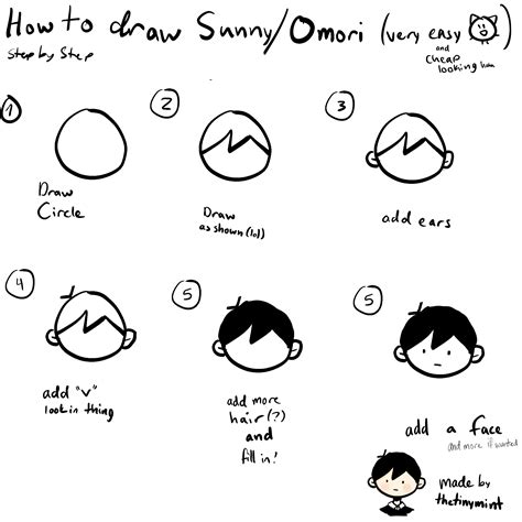 Very Bad Guide On How To Draw Sunnyomori Romori