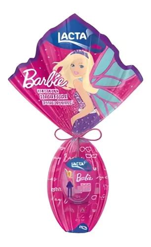 Ovo De Páscoa Chocolate Barbie Lacta 166g MercadoLivre