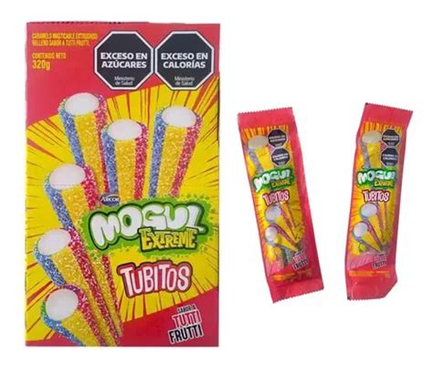 Gomitas Mogul Extreme Tubitos Cidos Tutti Fruti U X Grs Mercadolibre