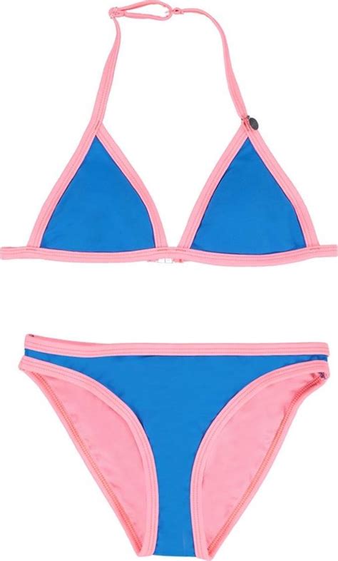 Brunotti Blauw Roze Meisjes Triangle Bikini Wavedaze Bol