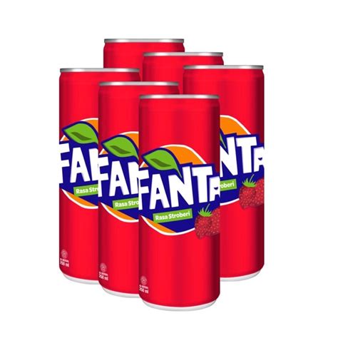 Jual Minuman Kaleng Fanta Slim Can 6x250ml Fanta Cola Sprite