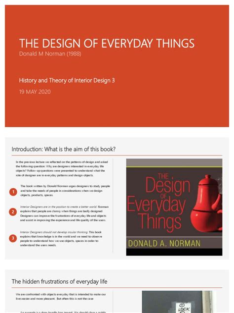 The Design of Everyday Things | PDF | Knowledge | Thought