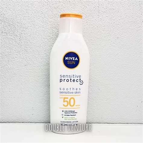 Nivea Sun Sensitive Protect Spf Sunscreen Lotion Ml Lazada Ph