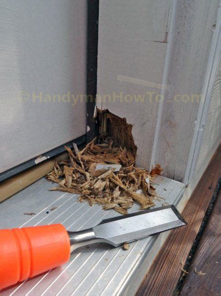 How To Repair Wood Rot On Door Frame