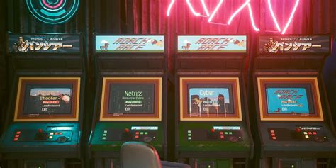 Cyberpunk 2077: Mod Makes Arcade Machines Playable