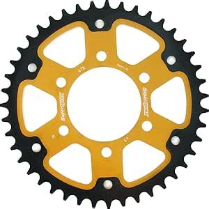 Amazon Supersprox Stealth Rear Sprocket 520 43T Gold For 03