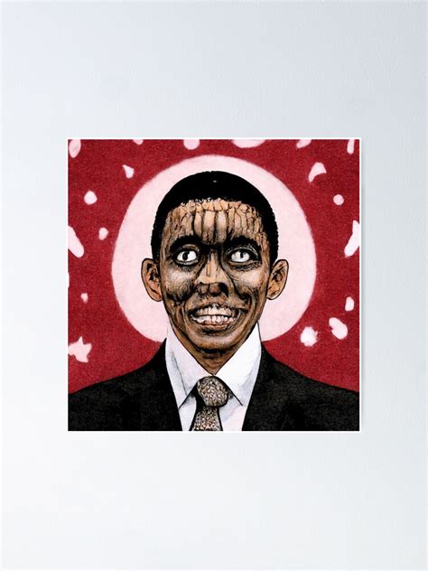 Scary Politicians Barack Obama Junji Ito Inspired Art Horror