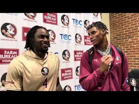 Keon Coleman And Kalen Deloach Youtube