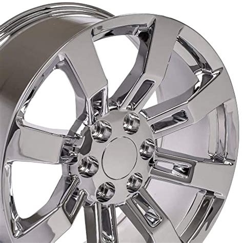 OE Wheels LLC 20 inch Rims fit Pre-2019 Silverado Sierra Pre-2021 Tahoe Suburban Yukon Escalade ...