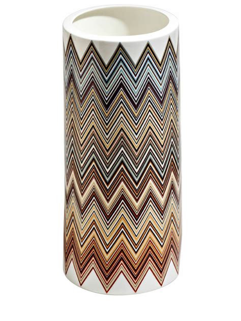 Missoni Home Zig Zag Jarris High Vase Missoni Home