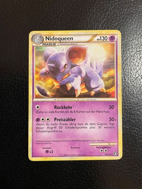 Hgss Triumphant Nidoqueen Rare De Ab Kaufen Auf Ricardo