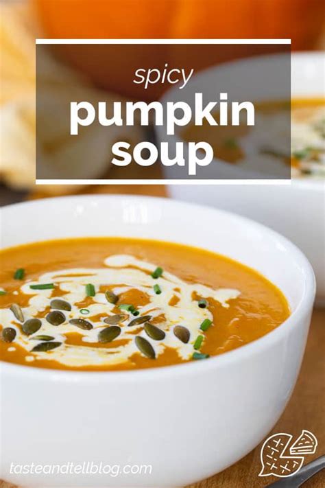 Pumpkin Soup Recipe Taste And Tell