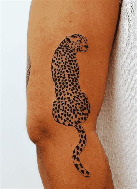 Leopard Tattoo Design Ideas Images Leopard Print Tattoos Cheetah