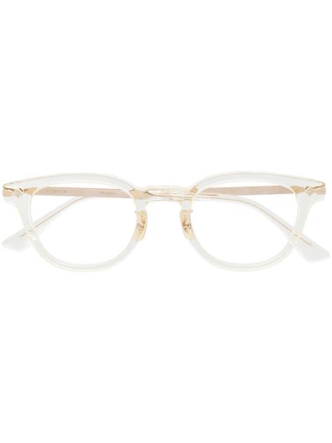 Eyevan7285 Webb clear-frame Square Glasses - Farfetch