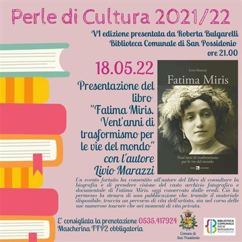 San Possidonio Fatima Miris Il 19 Maggio La Presentazione Del Libro