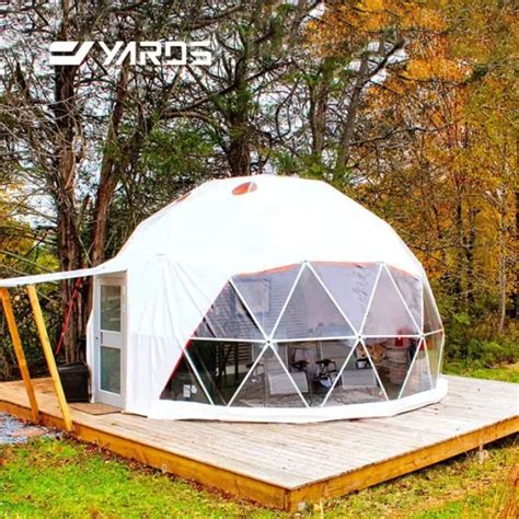 Luxury Outdoor Glamping Dome Tent Geodesic Dome Tent For Glamping House