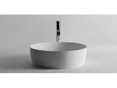 CATINO Lavabo Da Appoggio Rotondo In Flumood By Antonio Lupi Design