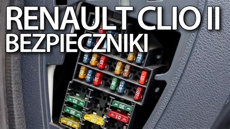 Gdzie S Bezpieczniki I Przeka Niki Renault Clio Thalia Symbol Dacia