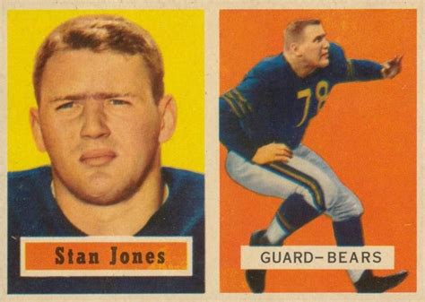 1957 Topps Stan Jones 96 Football VCP Price Guide