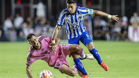 Inter Miami Tampoco Puede Sin Messi En La Champions Ante Rayados De Canales