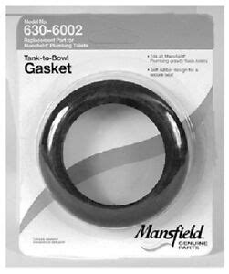 Mansfield 2 Pack, Tank-To-Bowl Gasket 46587047687 | eBay