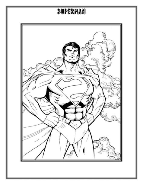 Libro Para Colorear De Superheroes Pdf