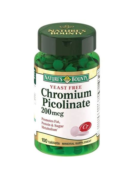 Chromium Picolinate Natures Bounty