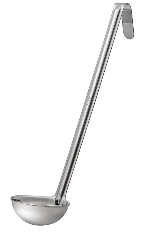 Update International Lop 30 3 Oz 1 Piece Stainless Steel Ladle Elite Restaurant Equipment