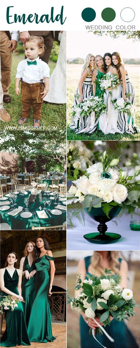 Teal Green Wedding Decorations Emerald Green Wedding Color Ideas For ...