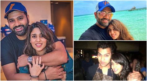 I Hit A Jackpot Rohit Sharma Congratulated To Wife Ritika Sajdeh On