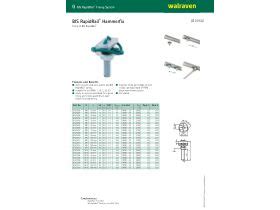 Walraven Rapidrail Hammerfix M Mm From Reece