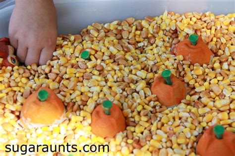 Egg Carton Pumpkins Fall Sensory Bin The OT Toolbox