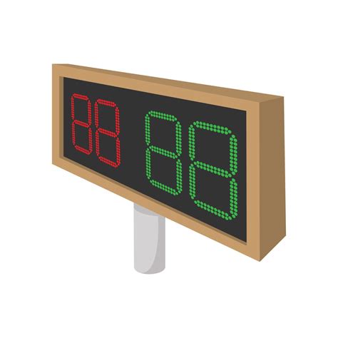 Football Scoreboards Cartoon Icon 14192004 Vector Art At Vecteezy