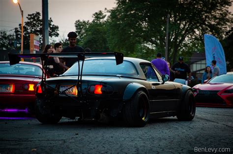 Black Widebody Mazda Miata BenLevy