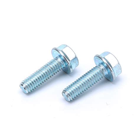 High Strength Grade 4 8 8 8 10 9 12 9 Zinc Plated DIN6921 Flange Bolts