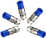 Buy TAAPSEE RG6 F Type Connector Coax Compression Fitting Coaxial