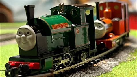 Peter Sam And Rheneas Double Head The Blue Coaches Bachmann Thomas