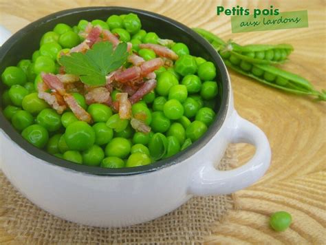 Cuisson Parfaite Des Petits Pois Aux Lardons La Ronde Des D Lices