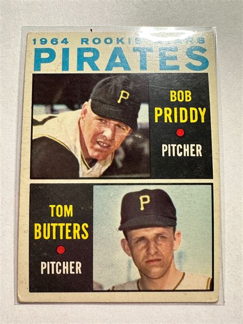 K Topps Rookie Stars Bob Priddy Rc Tom Butters Ebay