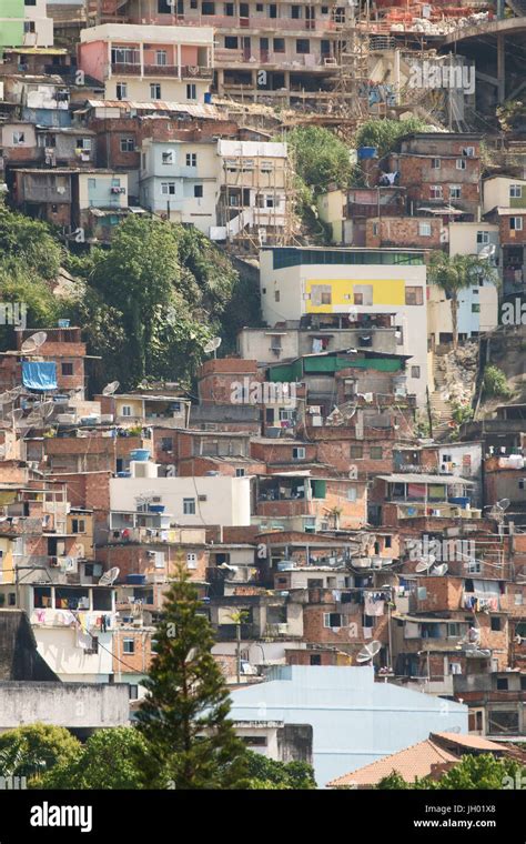 Slum, Rio de Janeiro, Brazil Stock Photo - Alamy