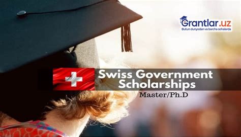 Shveytsariya Swiss Government Excellence Scholarships Sanat Va