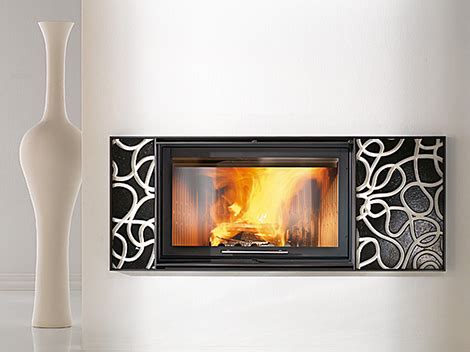 Modern Wood Burning Fireplace Inserts