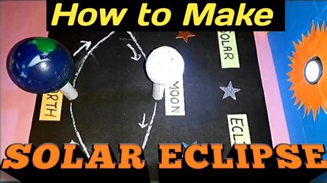 Solar Eclipse Projects For Kids