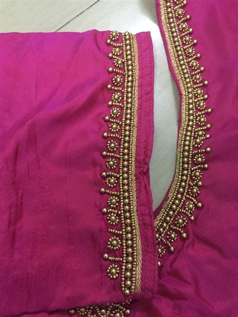 Pin By Suhasini On Aari Design Blouse Work Designs Blouse Designs