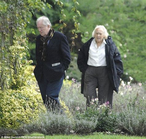 Michael Gambon and mistress Philippa Hart go out with son | Daily Mail Online