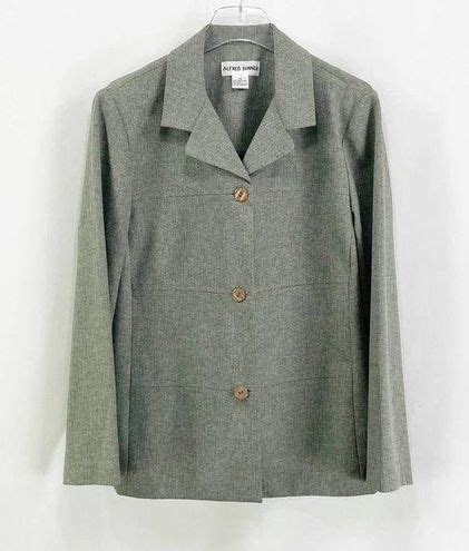 Alfred Dunner Green Vintage S Blazer Suit Jackets Sbk Ksb Gov Ba