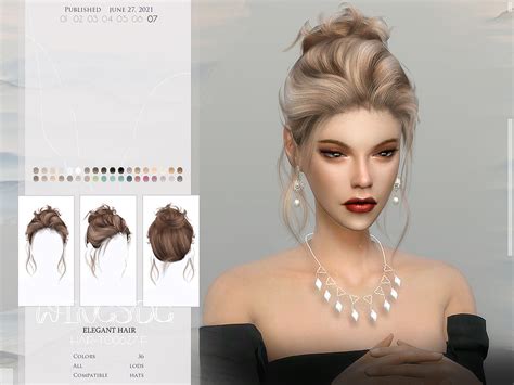 Sims Cc Wingssims Hair